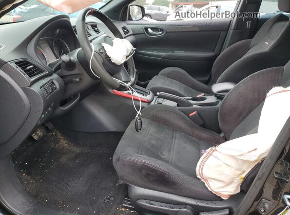 3N1CB7AP7JY232004 2018 NISSAN SENTRA Black Vista interior delantera