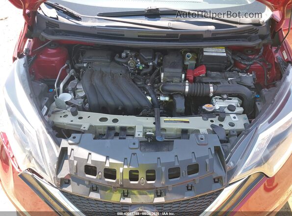 3N1CE2CP3JL370031 2018 NISSAN VERSA NOTE Красный Вид сзади