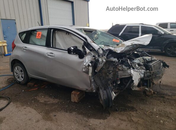 3N1CE2CP8JL365097 2018 NISSAN VERSA Silver Przód prawy