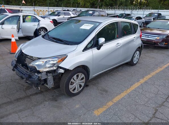 3N1CE2CP9KL364557 2019 NISSAN VERSA NOTE Серебряный Передняя левая четверть