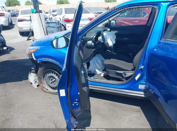 3N1CP5BV9ML503441 2021 NISSAN KICKS Blue Vista interior delantera