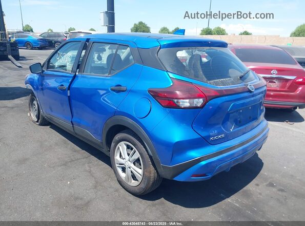 3N1CP5BV9ML503441 2021 NISSAN KICKS Blue Vista interior de 360 grados