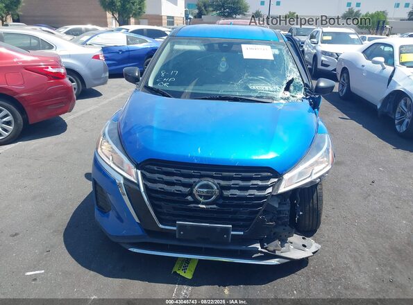 3N1CP5BV9ML503441 2021 NISSAN KICKS Blue Vista del cuadro de instrumentos