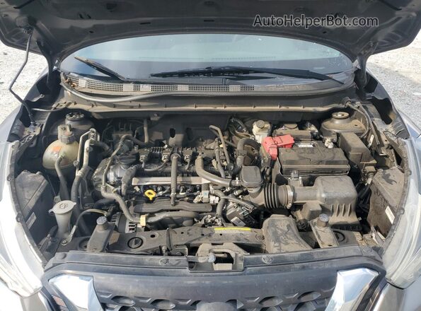 3N1CP5CU2JL509471 2018 NISSAN KICKS Gray უკანა სალონის ხედი