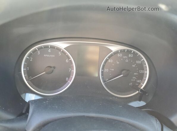 3N1CP5CU8JL538585 2018 NISSAN KICKS Серебряный Вид щитка приборов