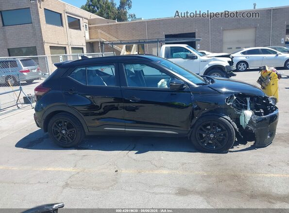 3N1CP5DV9ML500536 2021 NISSAN KICKS Черный Панорамный вид салона 360°
