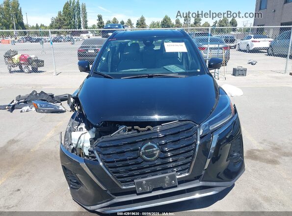3N1CP5DV9ML500536 2021 NISSAN KICKS Черный Вид задней части салона