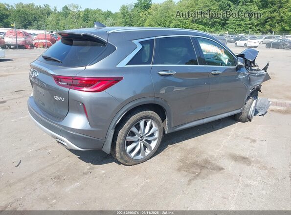 3PCAJ5BB8NF107951 2022 INFINITI QX50 Gray უკანა მარჯვენა