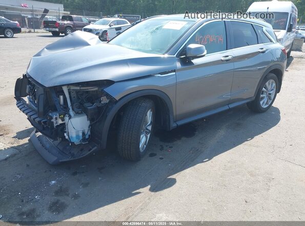 3PCAJ5BB8NF107951 2022 INFINITI QX50 Gray წინა მარცხენა ხედი სამი მეოთხედიდან