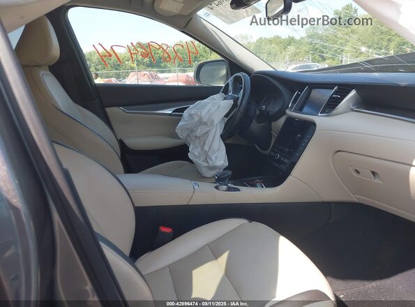 3PCAJ5BB8NF107951 2022 INFINITI QX50 Gray წინა სალონის ხედი