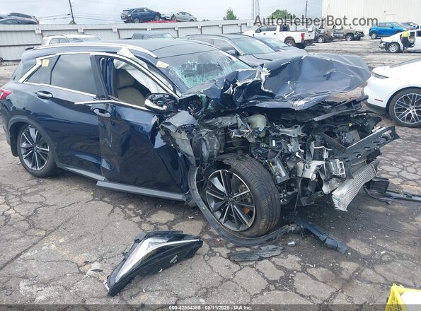3PCAJ5DBXMF112130 2021 INFINITI QX50 Black Delantero derecho