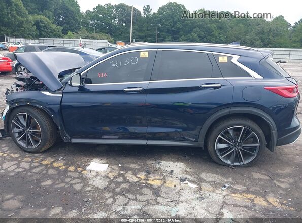 3PCAJ5DBXMF112130 2021 INFINITI QX50 Black Vista interior de 360 grados