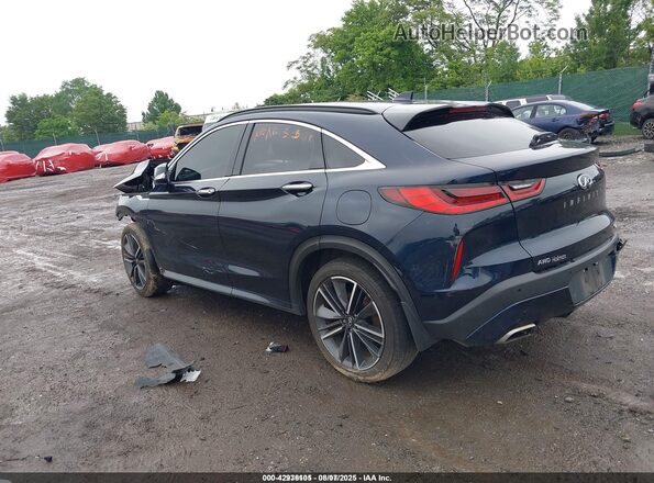3PCAJ5JR5PF107293 2023 INFINITI QX55 Dark Blue Задняя левая четверть