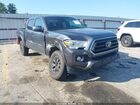 2021 Toyota Tacoma Sr5 V6 Gray vin: 3TMAZ5CN6MM156108