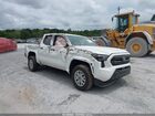 2024 Toyota Tacoma Sr 2wd White vin: 3TYKD5HN6RT009648