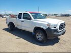 2021 Toyota Tacoma Sr White vin: 3TYRX5GN2MT011381