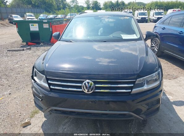 3VV0B7AX7MM044483 2021 VOLKSWAGEN TIGUAN Black Dashboard view