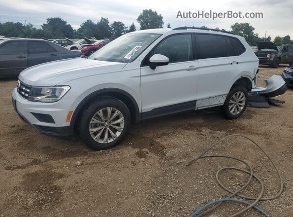 3VV1B7AX0JM069306 2018 VOLKSWAGEN TIGUAN Gray Vista tres cuartos delantera izquierda