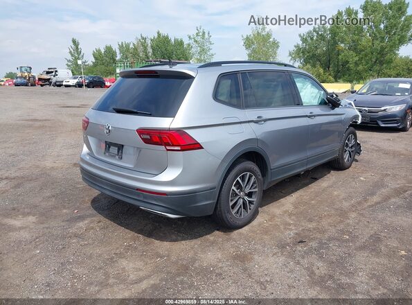 3VV1B7AX1MM035332 2021 VOLKSWAGEN TIGUAN Gray Հետևի աջ