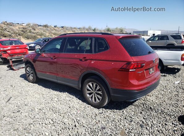 3VV1B7AX2JM113984 2018 VOLKSWAGEN TIGUAN Red Trasero izquierdo