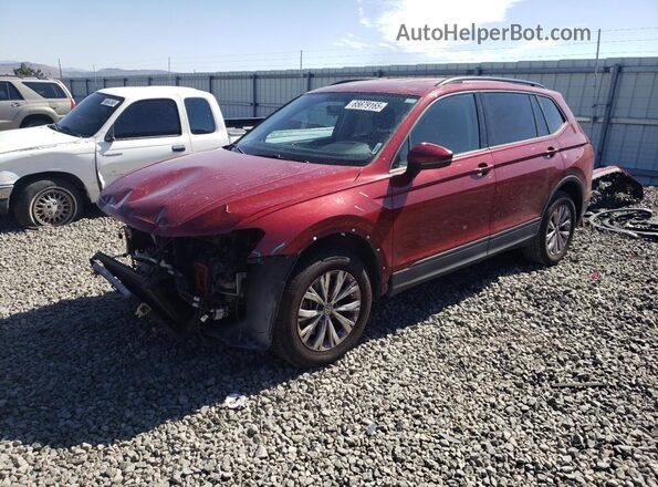 3VV1B7AX2JM113984 2018 VOLKSWAGEN TIGUAN Red Vista tres cuartos delantera izquierda