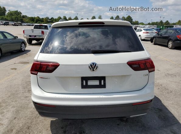 3VV1B7AX6JM014312 2018 VOLKSWAGEN TIGUAN White Հետևի տեսք