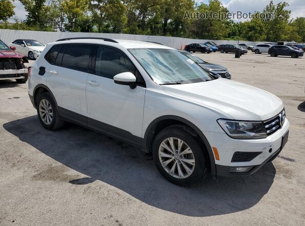 3VV1B7AX6JM014312 2018 VOLKSWAGEN TIGUAN White Առջևի աջ