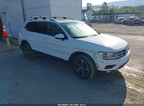 3VV2B7AX1JM002234 2018 VOLKSWAGEN TIGUAN Белый Передняя правая четверть