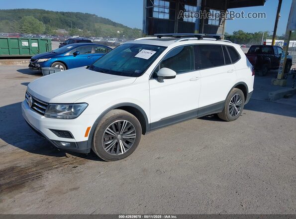 3VV2B7AX1JM002234 2018 VOLKSWAGEN TIGUAN Белый Передняя левая четверть