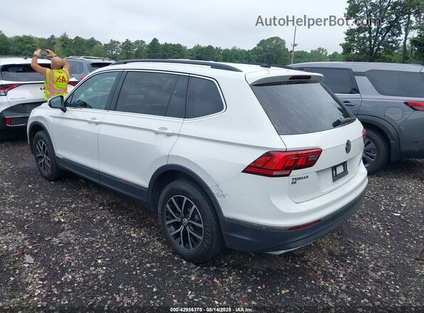 3VV2B7AX6MM004940 2021 VOLKSWAGEN TIGUAN White Rear left