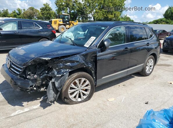 3VV2B7AX9JM061046 2018 VOLKSWAGEN TIGUAN Черный Передняя левая четверть
