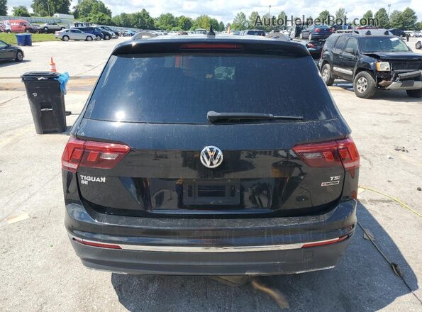 3VV2B7AX9JM061046 2018 VOLKSWAGEN TIGUAN Черный Вид сзади