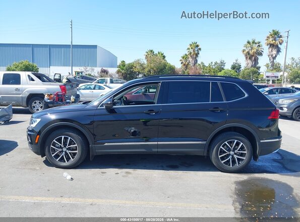 3VV3B7AX4MM127236 2021 VOLKSWAGEN TIGUAN Черный Панорамный вид салона 360°