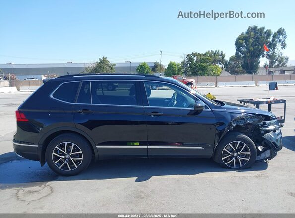 3VV3B7AX4MM127236 2021 VOLKSWAGEN TIGUAN Черный Вид задней части салона