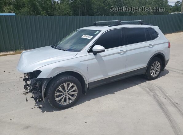 3VV3B7AX5JM047715 2018 VOLKSWAGEN TIGUAN Серебряный Передняя левая четверть