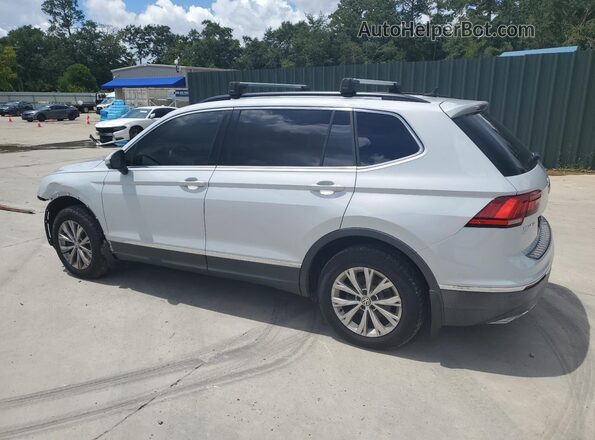 3VV3B7AX5JM047715 2018 VOLKSWAGEN TIGUAN Серебряный Задняя левая четверть