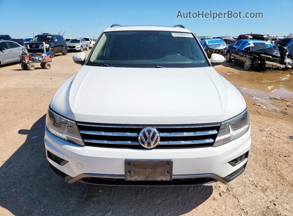 3VV3B7AX5JM186484 2018 VOLKSWAGEN TIGUAN Белый Вид спереди