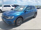 2018 Volkswagen Tiguan 2.0t Se/2.0t Sel Blue vin: 3VV3B7AX8JM188259