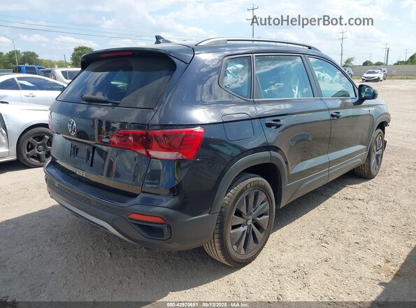 3VV5X7B26RM002775 2024 VOLKSWAGEN TAOS Черный Задняя правая четверть