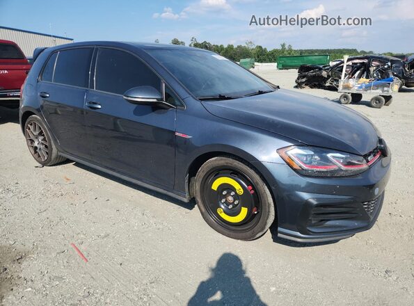 3VW547AU6JM280541 2018 VOLKSWAGEN GTI Gray Delantero derecho