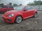 2018 Volkswagen Beetle S Red vin: 3VW5DAAT5JM506444