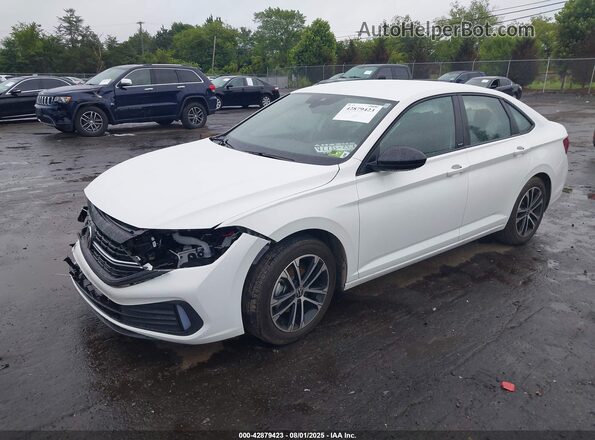 3VWAM7BU4RM046861 2024 VOLKSWAGEN JETTA Белый Передняя левая четверть