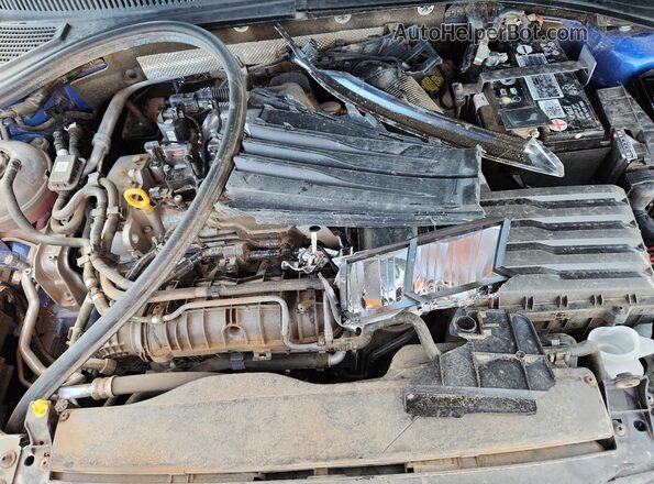 3VWBM7BU2PM045712 2023 VOLKSWAGEN JETTA Blue უკანა სალონის ხედი