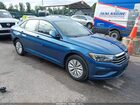 2020 Volkswagen Jetta 1.4t R-line/1.4t S/1.4t Se Blue vin: 3VWC57BU2LM077748