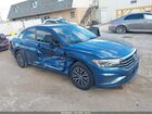 2020 Volkswagen Jetta 1.4t R-line/1.4t S/1.4t Se Синий vin: 3VWCB7BU7LM011513