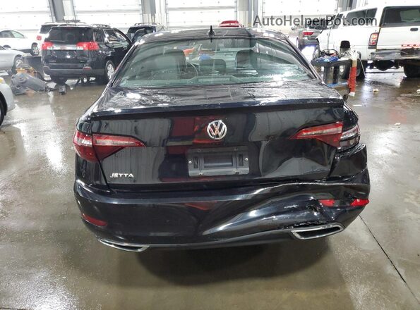 3VWN57BU5MM034533 2021 VOLKSWAGEN JETTA Черный Вид сзади