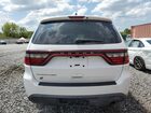 2018 Dodge Durango Sxt White vin: 1C4RDJAG3JC415469