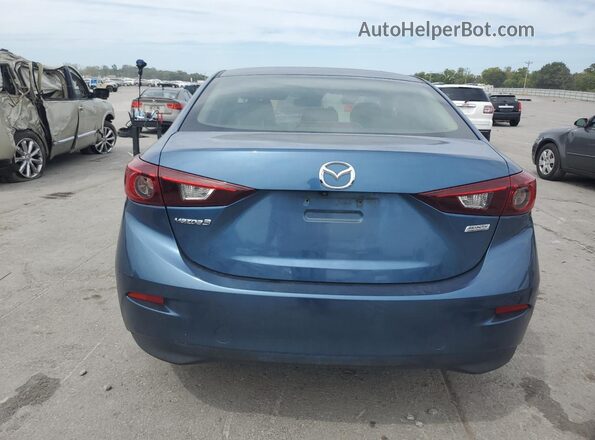 3MZBN1U74JM241059 2018 MAZDA 3 Синий Вид салона спереди