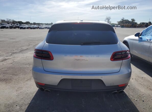 WP1AB2A52JLB36777 2018 PORSCHE MACAN Silver Vista interior delantera