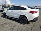 2021 Mercedes-benz Gle Coupe Amg 53 4matic White vin: 4JGFD6BB4MA372159